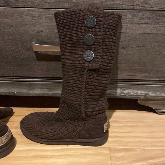 UGG Shoes - Knit brown ugg boots